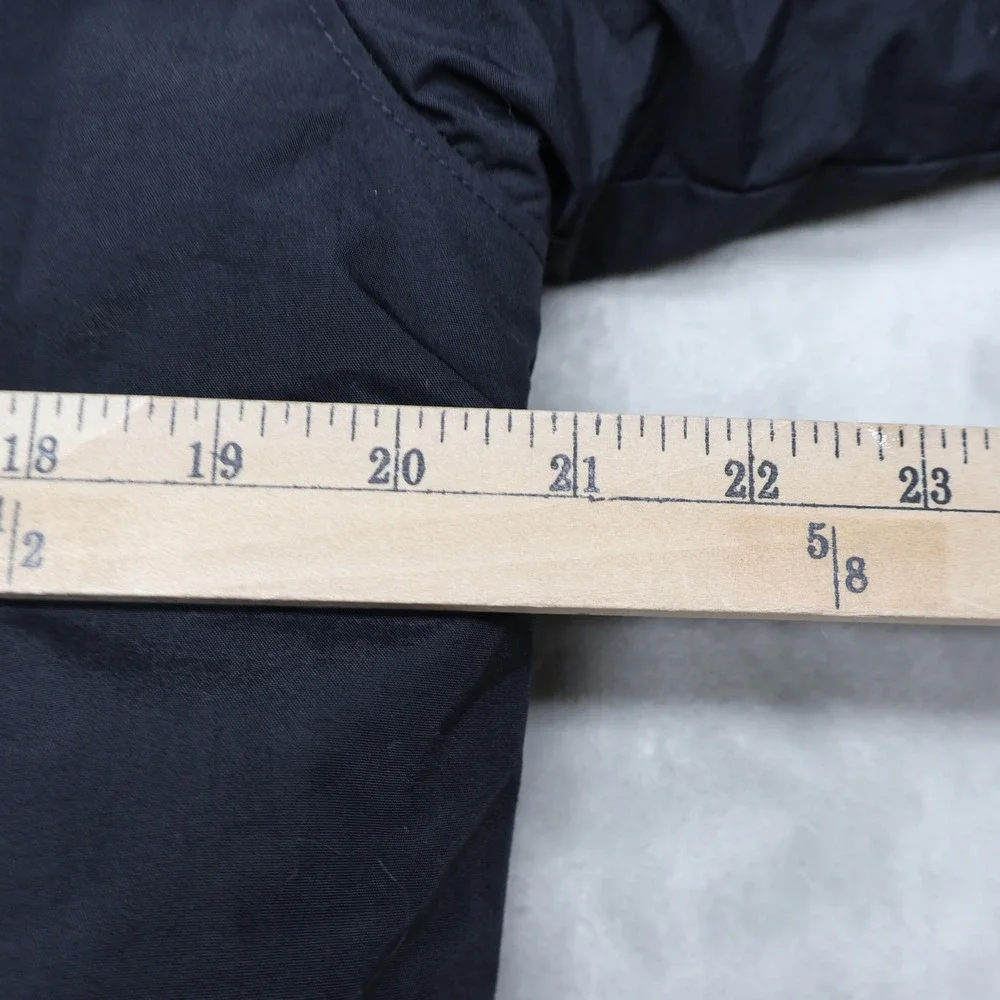 Columbia Jacket Boys Large 18/20‎ Black Insulated Hooded Wind Rain Puff Outdoor